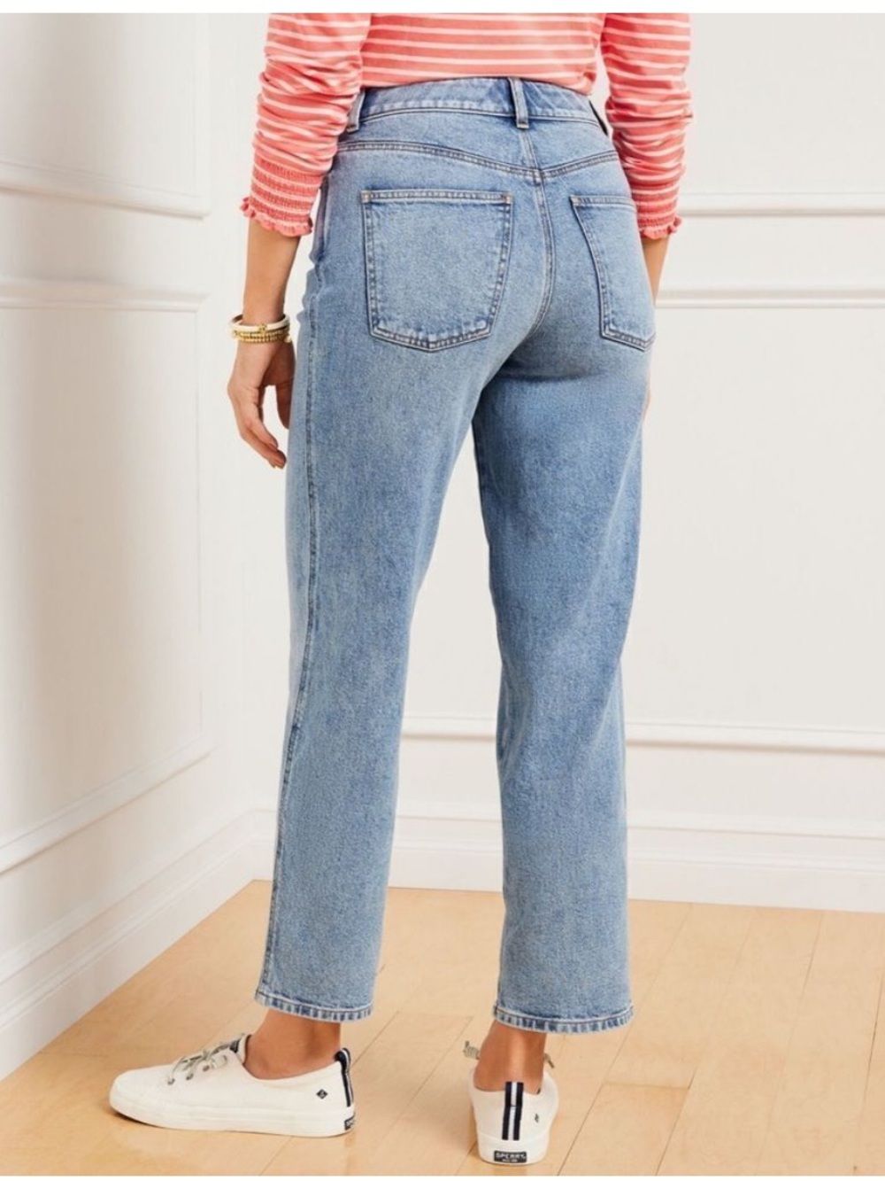 Talbots 8 High Rise Straight-Leg Women's Jeans